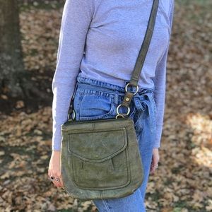 Fossil leather Crossbody Bag